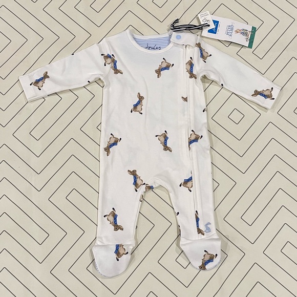 Joules Pajamas Nwt Joules X Peter Rabbit Footie Pajama Poshmark